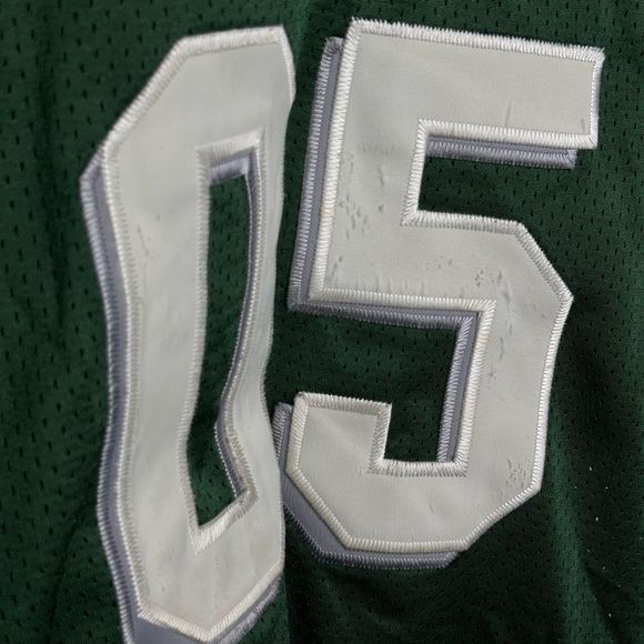 VTG FUBU Green Jersey 05 Size M - Picture 4 of 5